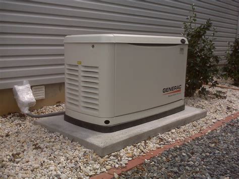 Generac 30 kw diesel generator for residential home installed and ...