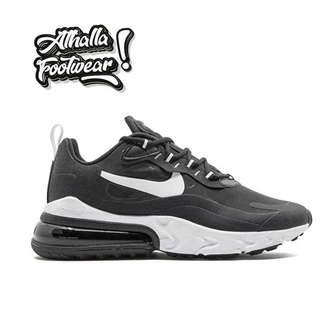 Jual Sepatu Nike Air Max 270 React Black White 100 Bnib Shopee Indonesia