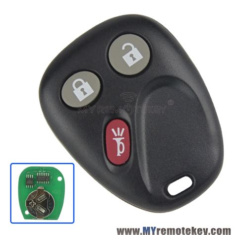 Remote Key Fob For Gmc Cadillac Chevrolet Pontiac 3 Button 315mhz Lhj011