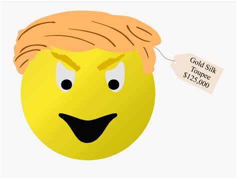 Clipart Donald Trump Smiley Face Free Transparent Clipart ClipartKey