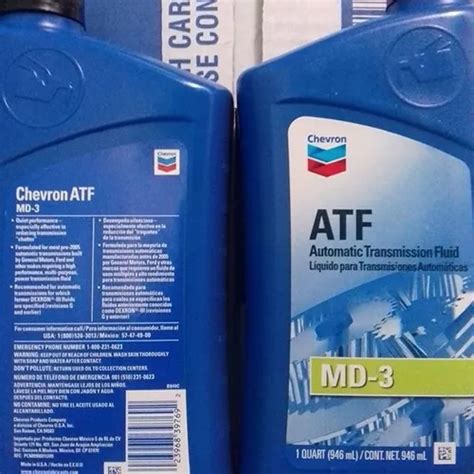 Aceite Para Caja Automatica Chevron Atf Md 3 Dexron 3 MercadoLibre