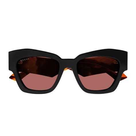 Gucci Sunglasses in Brown | Lyst