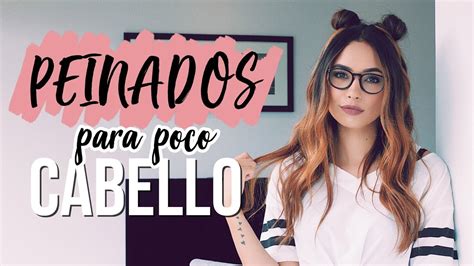 Peinados Y Trucos Para Poco Cabello Anavbon Youtube