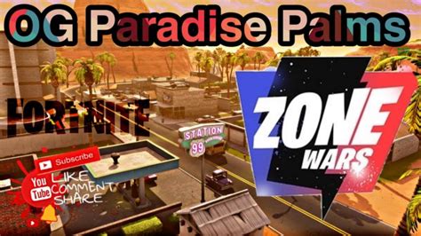 OG Paradise Palms Zone Wars E N E M Y Fortnite Creative Map Code