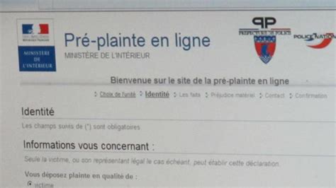 Dépôt De Plainte En Ligne Un Procédé Clair Et Net