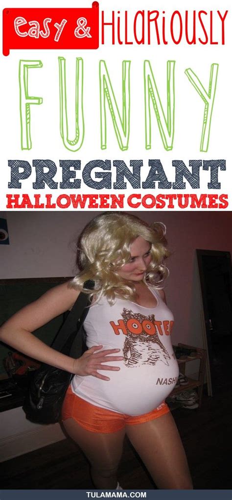 Easy And Hilariously Funny Pregnant Halloween Costumes Pregnant