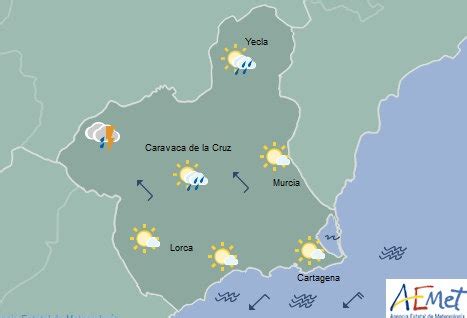 ! Murcia Today - Changeable Weather Across The Region Of Murcia And The ...