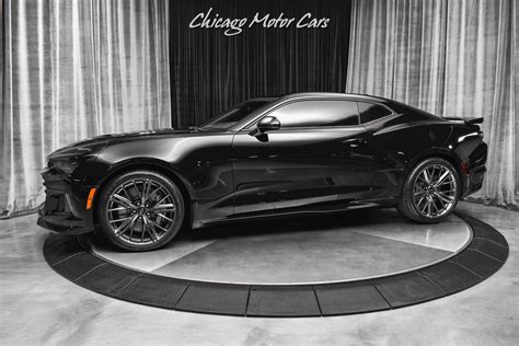 Used Chevrolet Camaro Zl Coupe Black Jet Black Only Miles