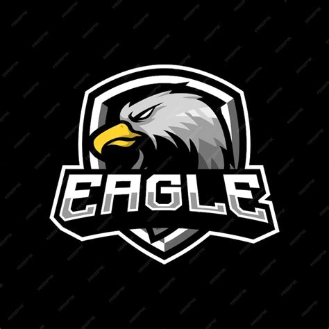 Premium Vector Eagle Mascot Logo Design Illustration For Sport Or E