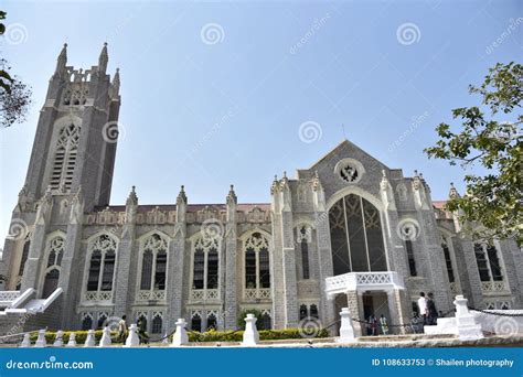 Medak Cathedral at Medak, Telangana Editorial Stock Photo - Image of ...