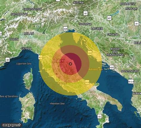 Questa Notte Scossa Di Terremoto Di Magnitudo Da Treia Radio Erre