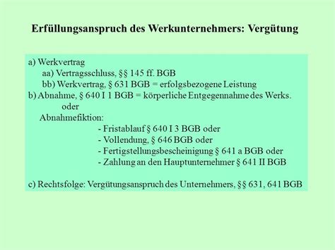 Vertragsrecht Bgb Kaufvertrag