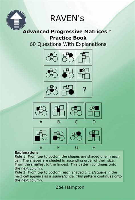 Ravens Advanced Progressive Matrices Practice Book Iq Books And Iq