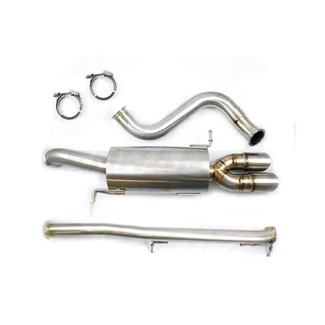 Enhance Performance Fiesta St Cat Back Exhaust System Non