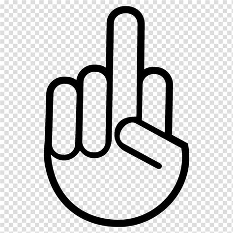 The Finger Shocker Middle Finger Jdm Transparent Background Png