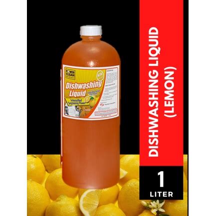 PowerClean Concentrated Dishwashing Liquid 1 LITER Antibac Lemon