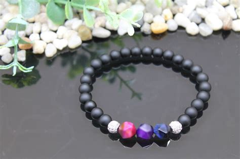 Bisexuality Bisexual Pride Bracelet Bisexual Bracelet Jewelry Etsy