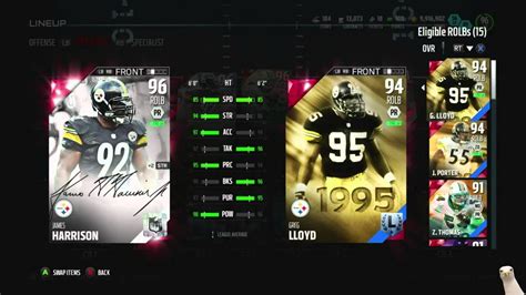 We Got 96 Signature James Harrison XBOX ONE Madden 16 Ultimate Team