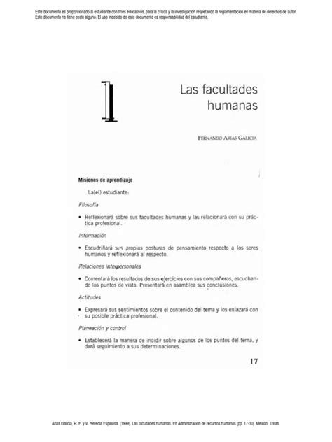 Las Facultades Humanas Pdf Libre Albedrío Amor