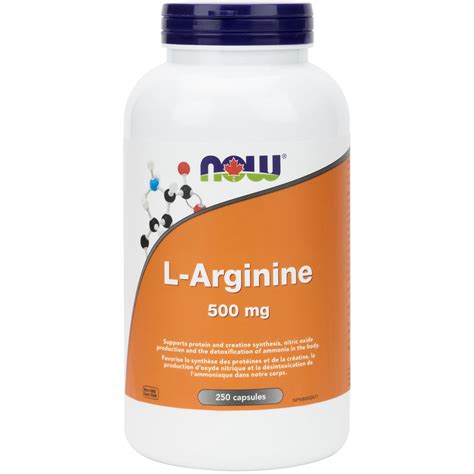 Now L Arginine 500mg Vitamartca