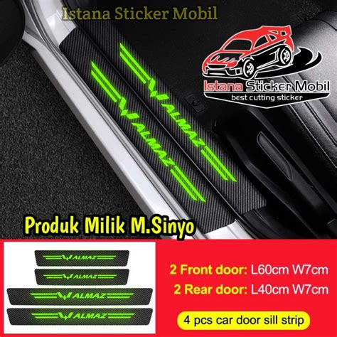 Jual Stiker Bercahaya Pelindung Pintu Mobil Wuling Almaz Rs Turbo