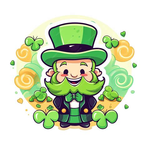 Premium Photo Saint Patrick Day Cartoon Character Leprechaun