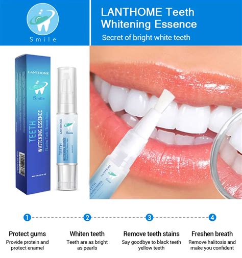 Lanbena Ml Dental Lab Gel Teeth Whitening Pen With Teeth Whitening