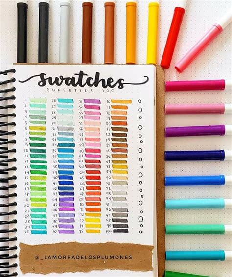 Tombow Marker Color Chart New And Improved Artofit