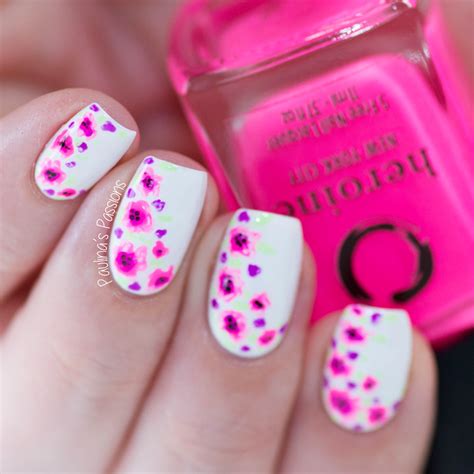 The Best Easy Flower Nail Designs Step By Step 2022 Fsabd42