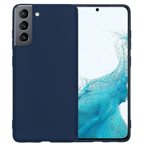 Siliconen Hoesje Donker Blauw Geschikt Voor Samsung Galaxy S Plus