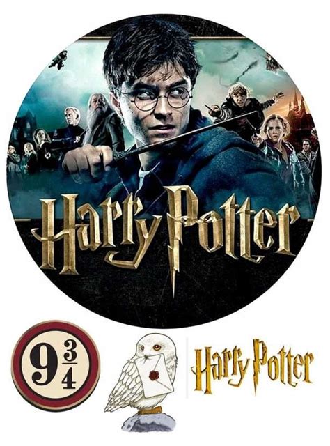 Harry Potter opłatek na tort gruby premium Ostrołęka OLX pl