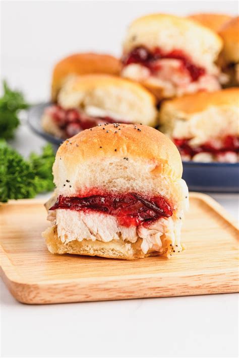 Turkey Sliders With Brie And Cranberry Sauce Courtney S Sweets