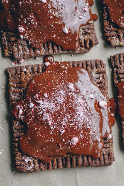 Vegan Double Chocolate Peppermint Pop Tarts Healthienut Easy To