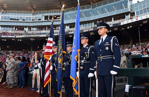 Team Offutt Displays Honor At 2018 College World Series Offutt Air