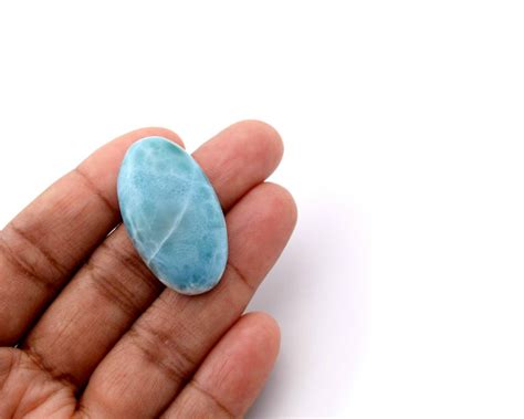 Larimar Cabochons Genuine Blue Gemstone Cab Terlis Designs