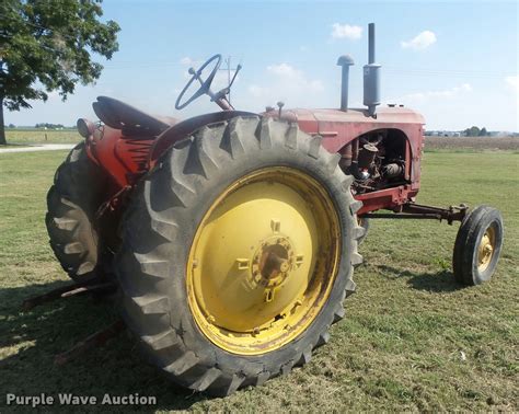 1955 Massey Harris 44 Special Diesel Tractor In Albers Il Item K7721 Sold Purple Wave