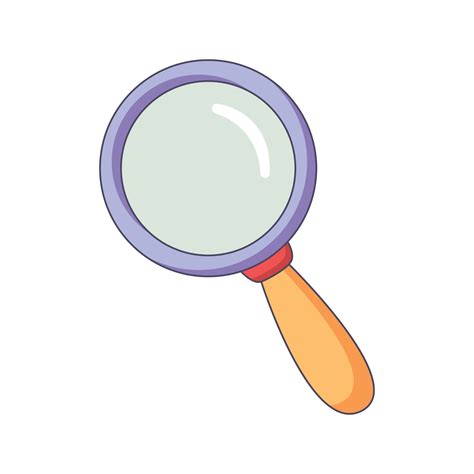 Magnifying Glass Cartoon