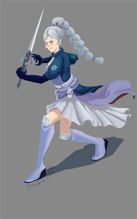 Artstation Weiss Schnee From Rwby