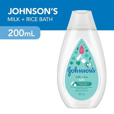 Johnsons Baby Bath Milk Rice 200ml Beauty Mind Ll Beauty