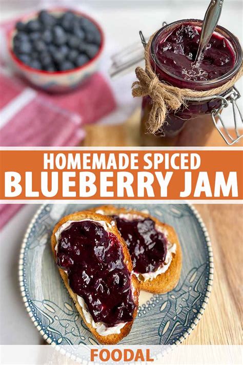 Spiced Blueberry Jam Recipe Foodal