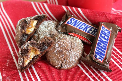 Snickers Surprise Cookies — Hello Honey