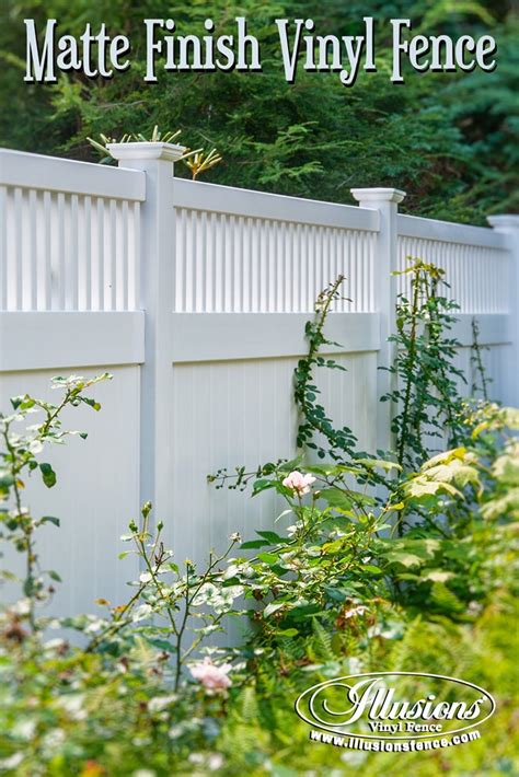 White Privacy Fence Ideas