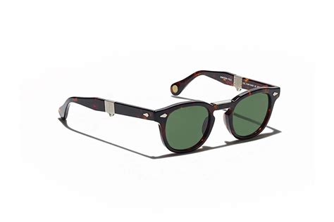 Occhiali Da Sole Moscot Lemtosh Fold Sun Tortoise Misura 49