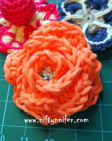 Funky Flower Fridays Week Free Motif Crochet Pattern By Niftynnifer