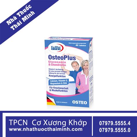 Vi N Tpcn Eurho Vital Osteoplus Glucosamin And Chondroitin Nh