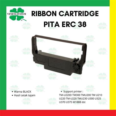 Ribbon Cartridge Erc Black