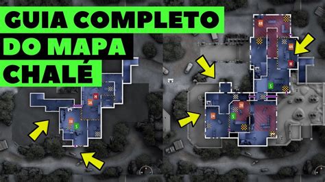 GUIA DE MAPA CHALÉ CALLS DO MAPA RAINBOW SIX SIEGE YouTube