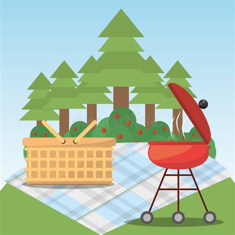 Picnic Under Tree Stock Illustrations 231 Picnic Under Tree Stock