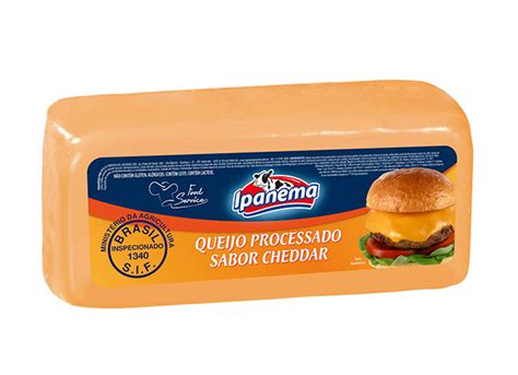 Queijo Processado Cheddar Ipanema MegaG Alimentos