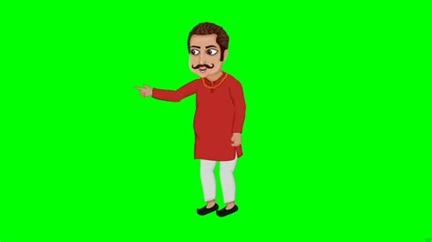 Cartoon Character No Copyright Green Screen Cartoon Character Free